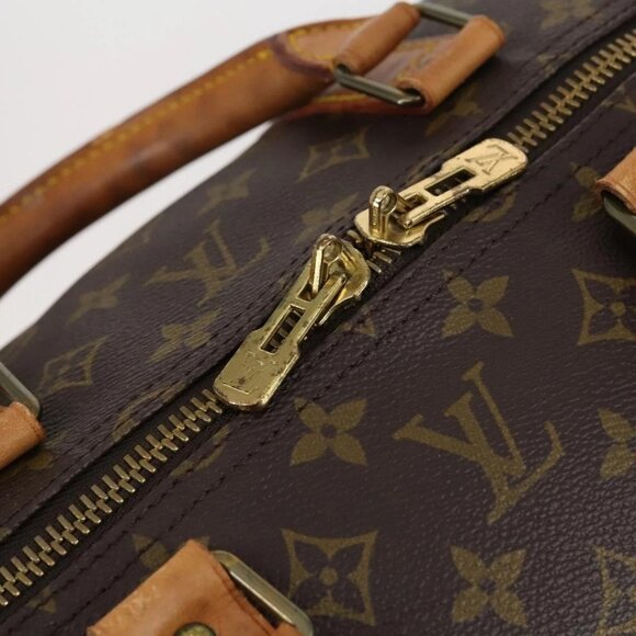 LOUIS VUITTON Monogram Keepall 55 Boston Bag - Picture 10 of 15
